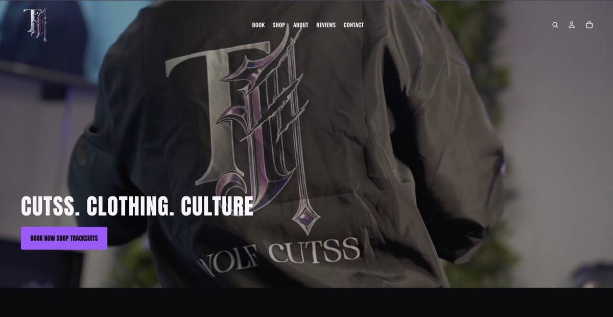 TJ Wolf Cutss booking and merch store